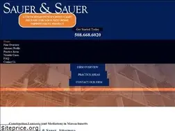 Sites similar to sauerconstructionlaw.com
