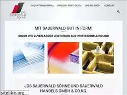 Sites similar to sauerwald.de