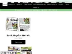 Sites similar to saukrapidsherald.com