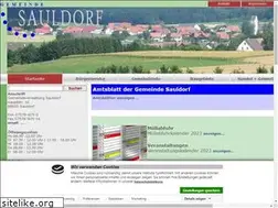 Sites similar to sauldorf.de