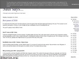Sites similar to saulsays.blogspot.com