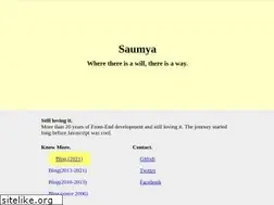 Sites similar to saumya.github.io