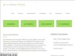 Sites similar to sauna-ambiente.be