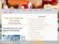 Sites similar to sauna-fuer-zuhause.de