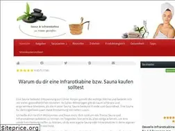 Sites similar to sauna-infrarotkabine-kaufen.de