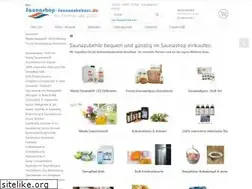 Sites similar to saunashop-saunazubehoer.de