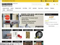 Sites similar to saundersonsecurity.co.za