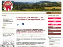 Sites similar to sauvegardesudmorvan.org