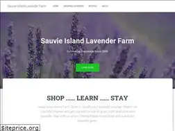 Sites similar to sauvieislandlavenderfarm.com