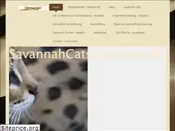 Sites similar to savannahcats-germany.de