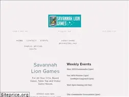 Sites similar to savannahliongames.com
