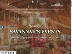 Sites similar to savannahsevents.com