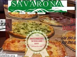 Sites similar to savaronaspizzeria.com