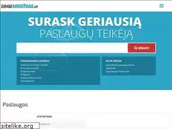 Sites similar to savasmeistras.lt
