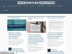 Sites similar to save-raffles-education.com