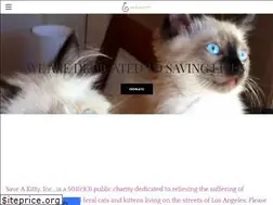 Sites similar to saveakittyca.org