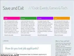 Sites similar to saveandexit.com