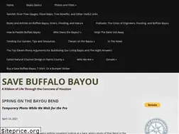 Sites similar to savebuffalobayou.org