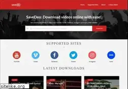 Sites similar to savedeo.site