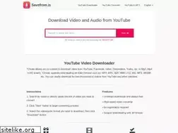 Sites similar to savefrom.is