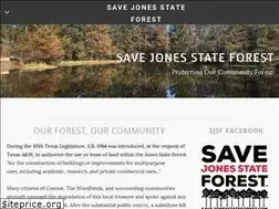 Sites similar to savejonesstateforest.com