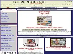 Sites similar to saveon-model-trains.com
