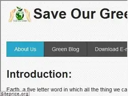 Sites similar to saveourgreen.org