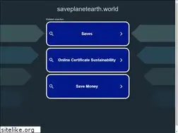 Sites similar to saveplanetearth.world