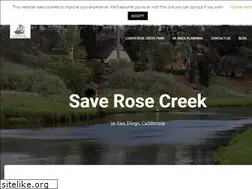Sites similar to saverosecreek.org