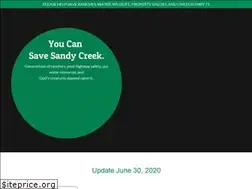 Sites similar to savesandycreek.org