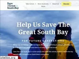 Sites similar to savethegreatsouthbay.org