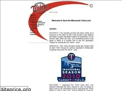 Sites similar to savetheminnesotatwins.com