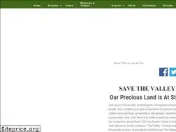 Sites similar to savethevalley.org
