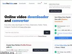 Sites similar to savethevideo.com