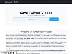Sites similar to savetwittervideos.com