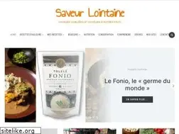 Sites similar to saveur-lointaine.com