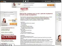 Sites similar to saveurpassion.over-blog.com
