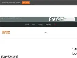 Sites similar to saveurs-metiers.be