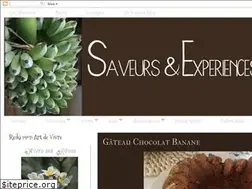 Sites similar to saveursetexperiences.blogspot.com