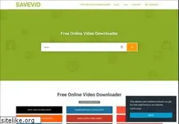 Sites similar to savevid.pro