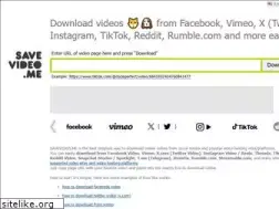 Sites similar to savevideo.me