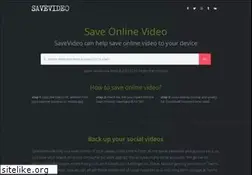 Sites similar to savevideo.tube