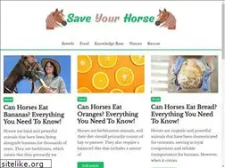 Sites similar to saveyourhorse.com