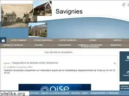 Sites similar to savignies.fr