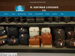 Sites similar to savinarluggage.com