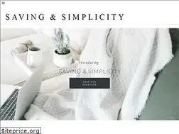Sites similar to savingandsimplicity.com