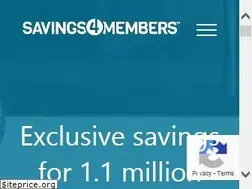 Sites similar to savings4members.com