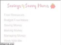 Sites similar to savings4savvymums.co.uk