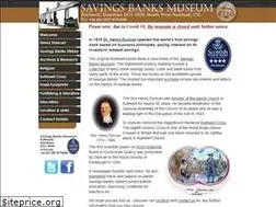 Sites similar to savingsbanksmuseum.co.uk
