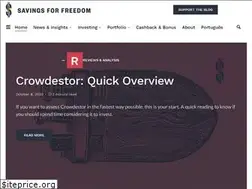 Sites similar to savingsforfreedom.com